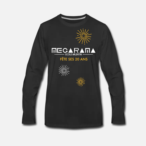 Mégarama 20 ans jeu concours t-shirt Mégarama 20 ans jeu concours t-shirt