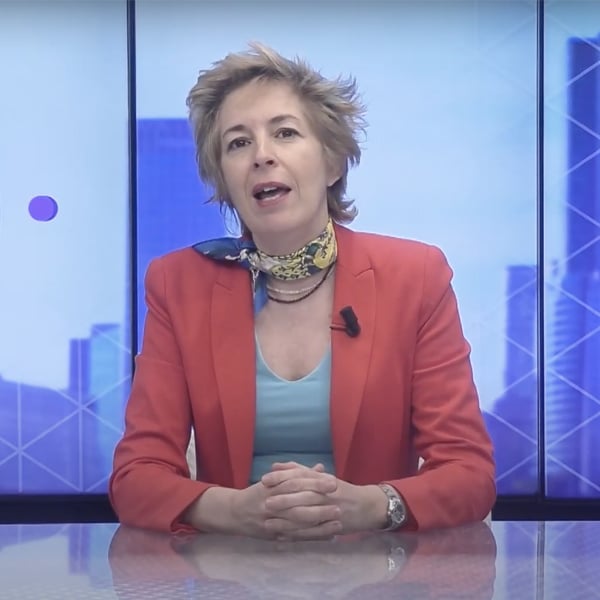 Cécile Dejoux plateau TV